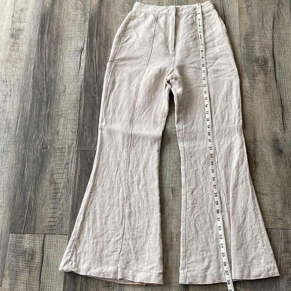 DISSH 100% Linen Wide Leg Pants - Picture 7 of 9